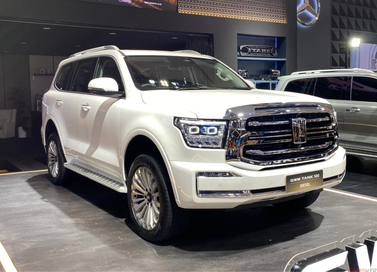 GWM Tank 500 Diesel Meluncur di IIMS 2026, Harga Rp799 Juta