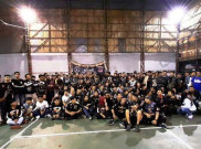 Ratusan Bikers Asal Minang Gelar Pesta Usai Lebaran