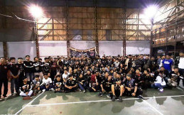 Ratusan Bikers Asal Minang Gelar Pesta Usai Lebaran