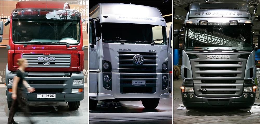 Divisi Truk VW Bermitra dengan MAN dan Scania