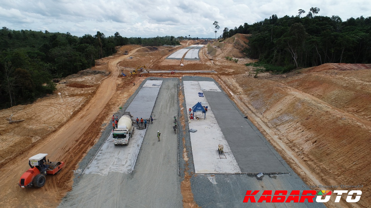 Pembangunan jalan tol Balikpapan - Samarinda