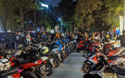 Obati Rindu Kopdar, Adi Pro Gandeng Bikers Hingga Luar Pulau