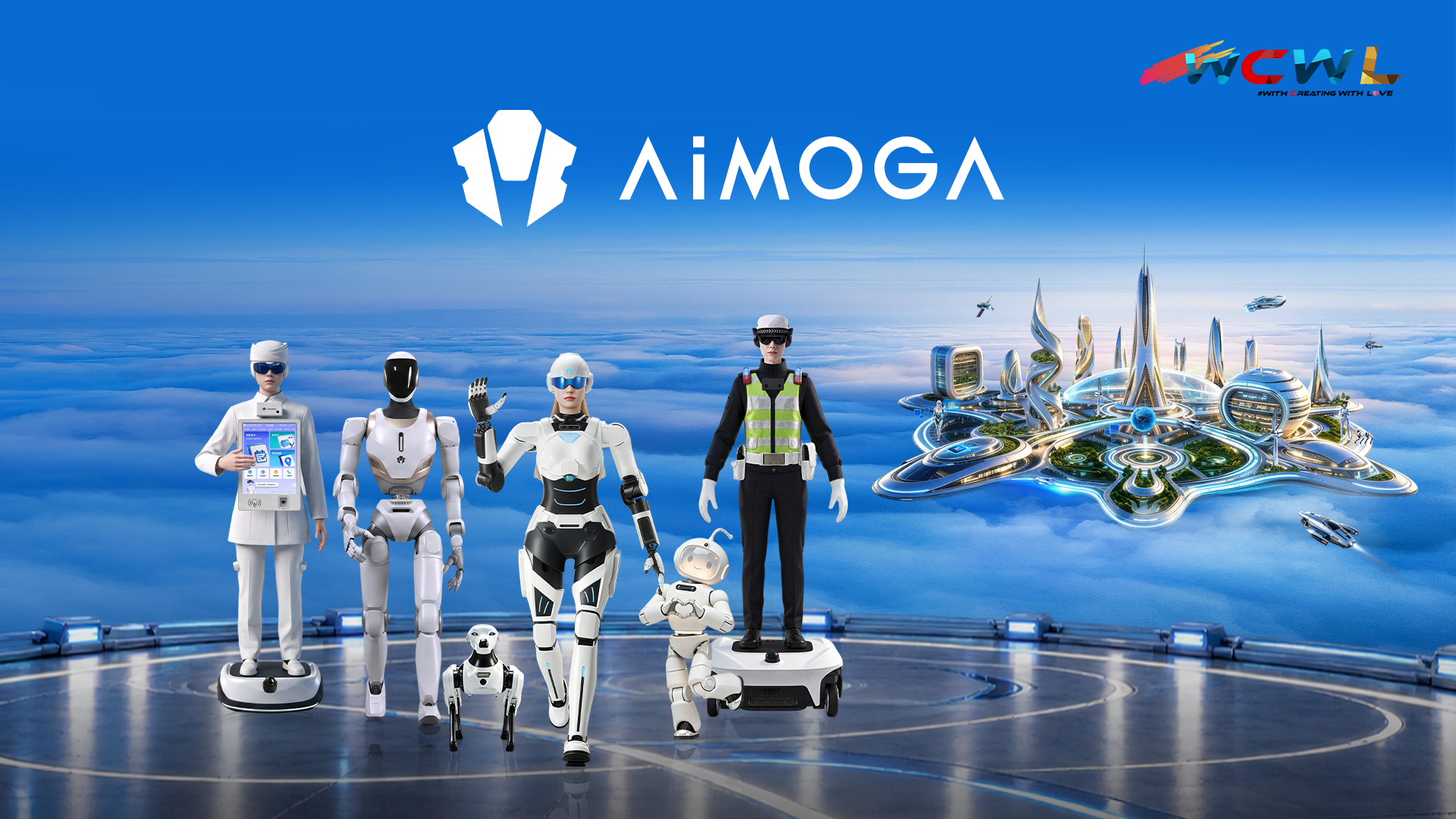 Chery Gandeng AiMOGA, Robot Humanoid hingga Kursi Roda Kendali Otak Dipamerkan