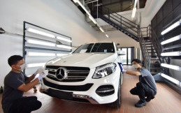 Mercedes-Benz Resmikan Fasilitas untuk Kendaraan Pasca Kecelakaan