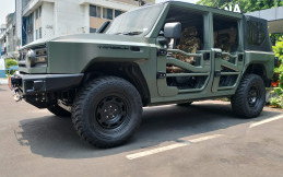 Pindad Maung Jadi Kendaraan Dinas TNI Angkatan Darat, Tambah Aman Dilengkapi Dashcam