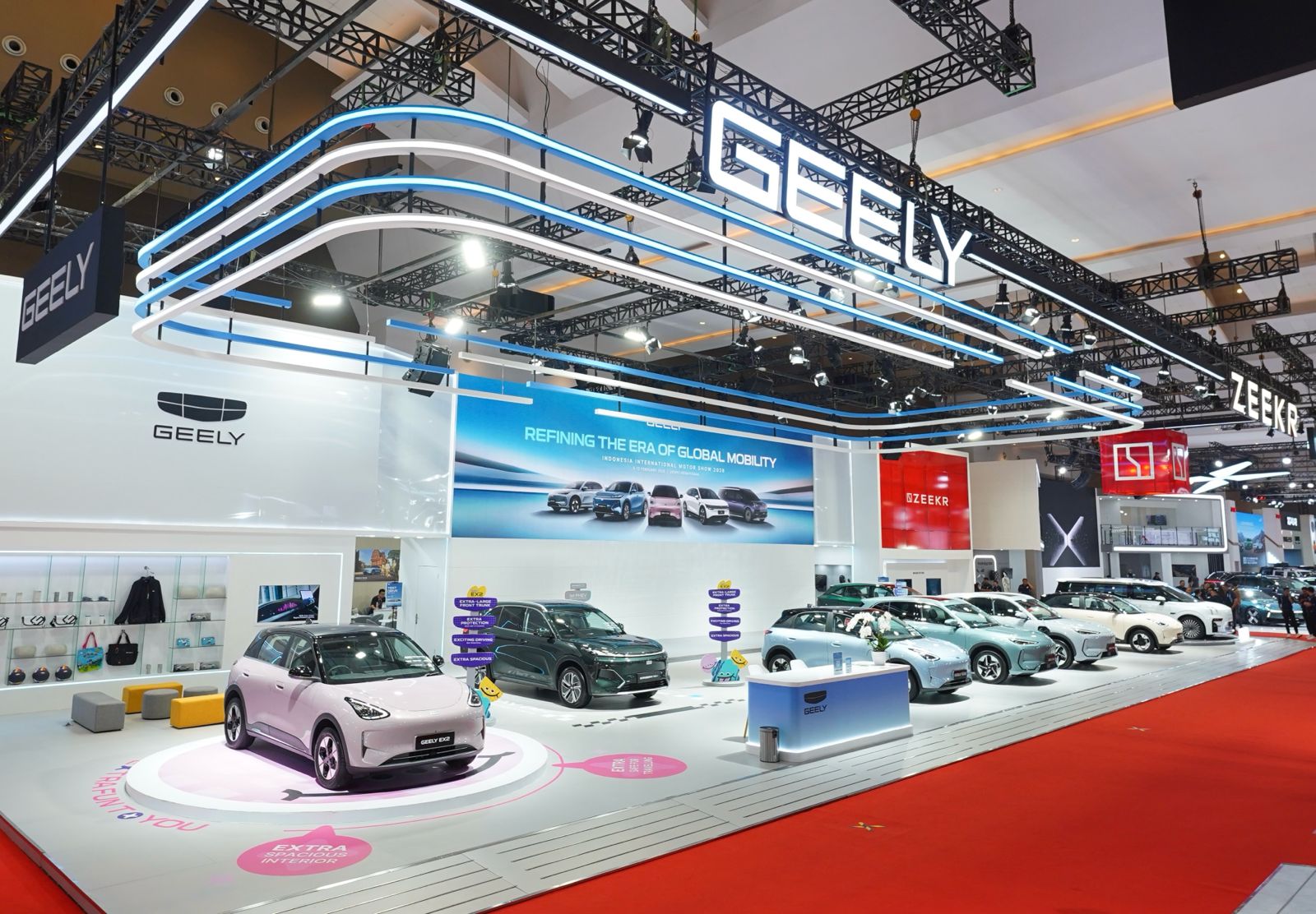 Geely Group Cetak 1.776 SPK di IIMS 2026, EX2 Jadi Primadona