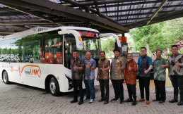 Bisa Dicoba Gratis, BSD Link Electric Bus Resmi Diluncurkan