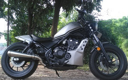 Mimpi Punya HD Sportster, Pria Ini Ubah Honda Rebel Miliknya  
