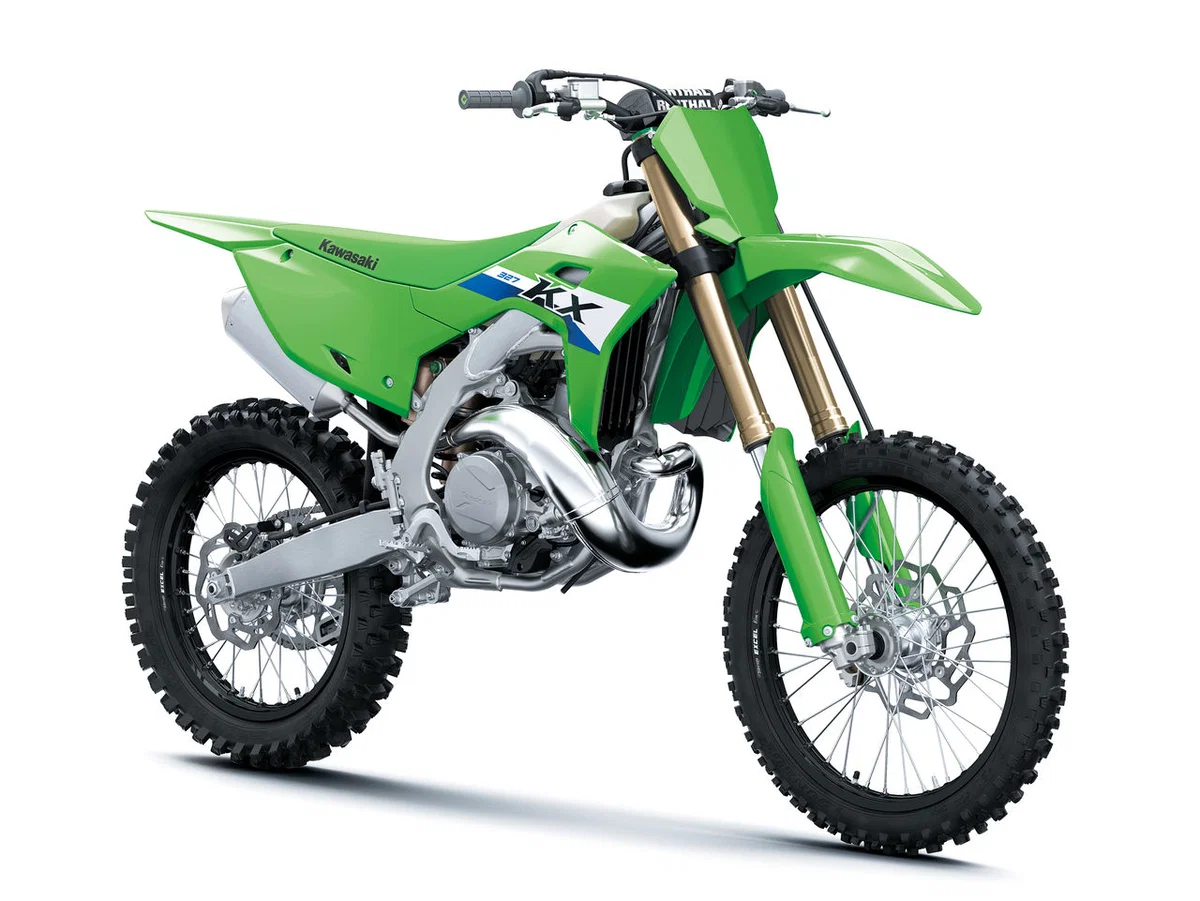 Kawasaki Bangkitkan Motor 2-Tak Modern, Hadirkan KX327 dan KX327X Model 2027