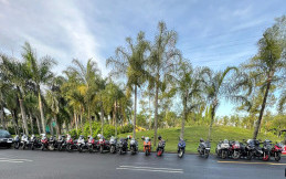 Persiapan Jelang Anniversary ke-5, Komunitas ADV Riders Jelajah Gunung Padang