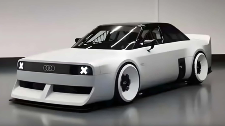 Audi GT50 Concept Mobil 5-Silinder Turbo dengan Bodi Ringan dan Atap Klasik