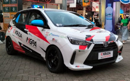 MGPA Kasih Kesempatan Masyarakat Jajal Toyota Agya Versi Balap di Sirkuit Mandalika