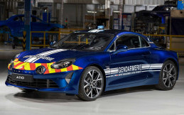 Alpine A110 Jadi Mobil Patroli Kepolisian Prancis