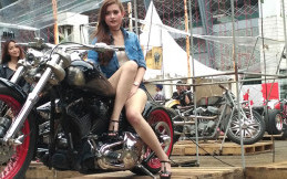 Cewe Seksi di Jakarta Bikers Meet 2016