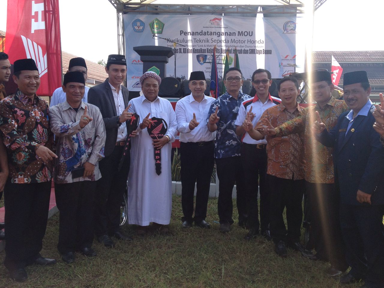 Laboratoium Honda Fasilitas Peningkat Kualitas SMK 