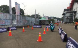 Tarik Pengunjung, Yamaha Pamer Fitur Fazzio Hybrid-Connected di Jakarta Fair 2022