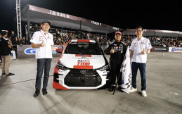 All New Toyota Agya GR Sport Debut di Seri ke-3 MLDSPOT Autokhana Kejurnas Slalom 2023