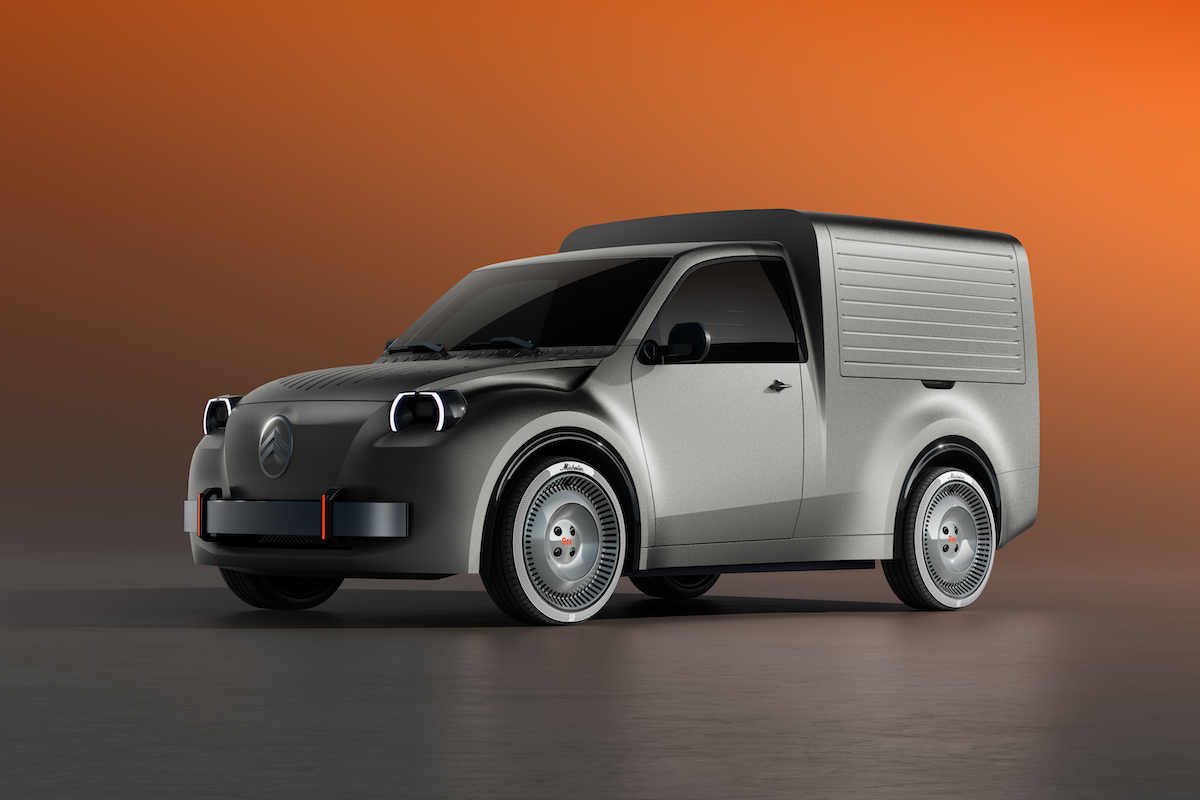 Citroen 2 CV Fourgonnette, Konsep Mobil Listrik Niaga Legendaris