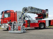 MAN L32A-XS, Ini Truk Tangga Damkar Listrik Pertama di Dunia yang Punya Bobot Di Bawah 16 Ton!