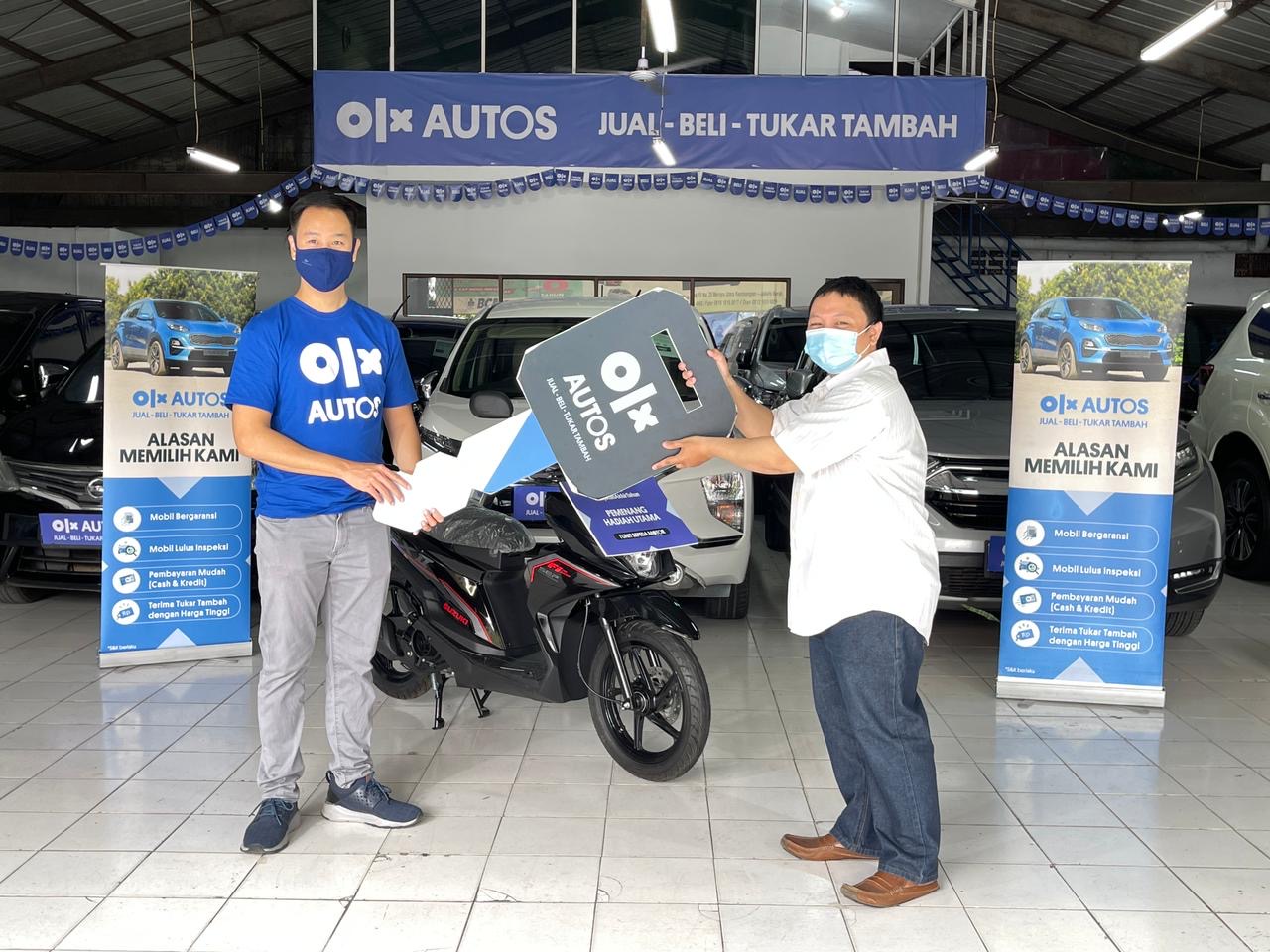 OLX Autos Bagi-bagi Motor dan Hadiah Lainnya