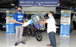 OLX Autos Bagi-bagi Motor dan Hadiah Lainnya