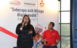 Asik Mudik Menggunakan Mitsubishi Mirage