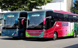 PO Primadona Rilis Duet Bus Skylander F25, Visualnya Candu Banget!