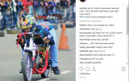Pesilat Hanifan yang Peluk Jokowi dan Prabowo Ternyata Pembalap Motor