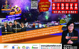 Jakarta Fair 2017 Dibuka Hari Ini