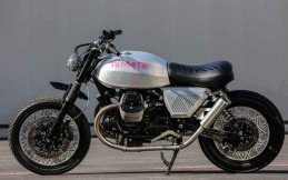 Moto Guzzi V7 Tomoto, Hasil Rancangan Desain Tom Dixon