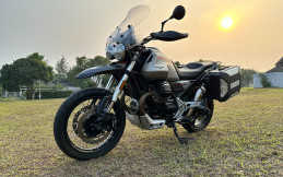 Test Ride Moto Guzzi V85TT Travel, Kencan dengan Moge V-Twin Penjelajah 