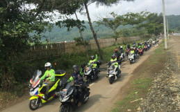 Meriahnya Gathering Nasional Honda PCX Club Indonesia 