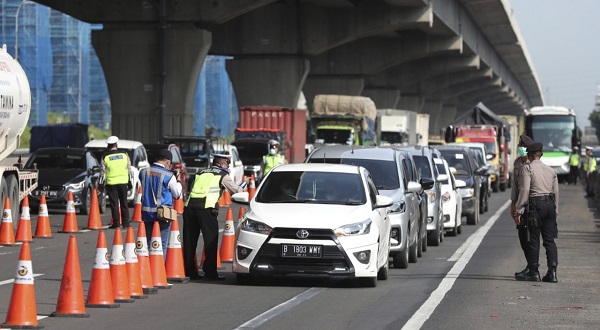Penyekatan Arus Balik, 72.293 Kendaraan Diputarbalikkan