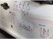 Sayang Anak, Pria Ini Membolehkan Putrinya Corat-coret Mobil
