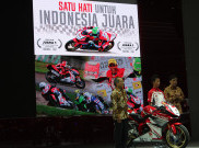 Pebalap Gery Salim dan Motor Honda CBR250RR Dapat Apresiasi di Ajang IIMS 2017
