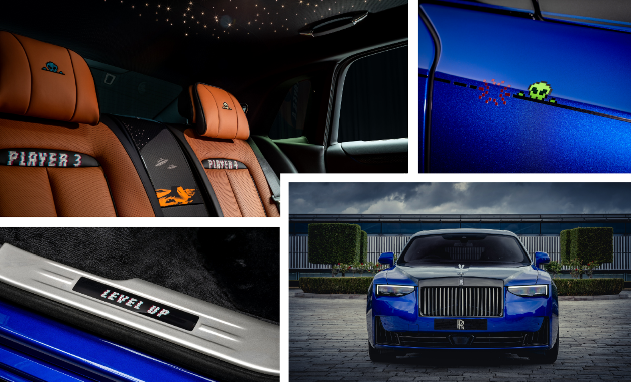 Rolls-Royce Black Badge Ghost Gamer, Sedan Mewah Terinspirasi dari Game Tahun 70-an