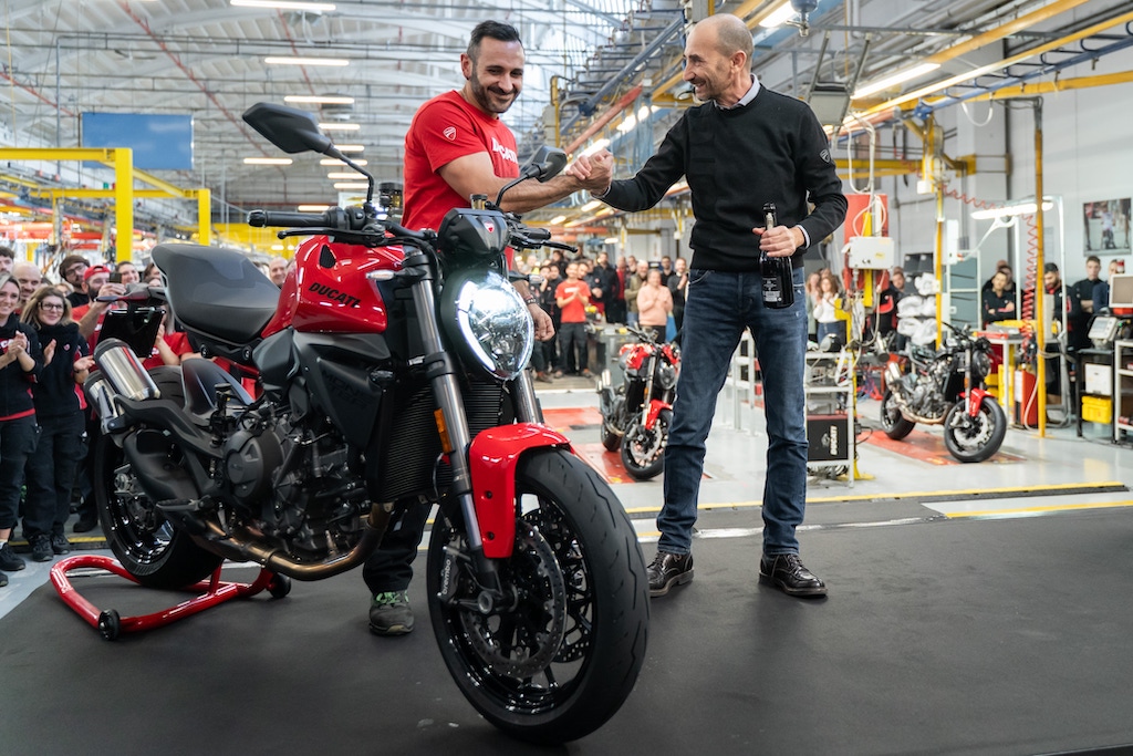 Ducati Monster Generasi Kelima Sudah Mulai Produksi