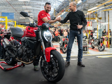 Ducati Monster Generasi Kelima Sudah Mulai Produksi