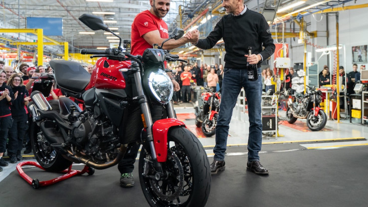 Ducati Monster Generasi Kelima Sudah Mulai Produksi