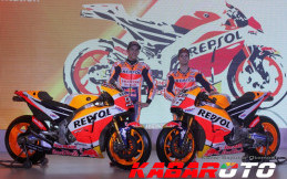Logo Satu HATI Terpampang di Motor Marquez dan Pedrosa