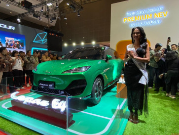 Lepas E4 Debut di IIMS 2026, SUV Listrik Bergaya Futuristis