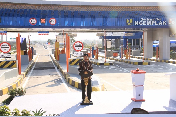 Peresmian Tol Solo-Ngawi