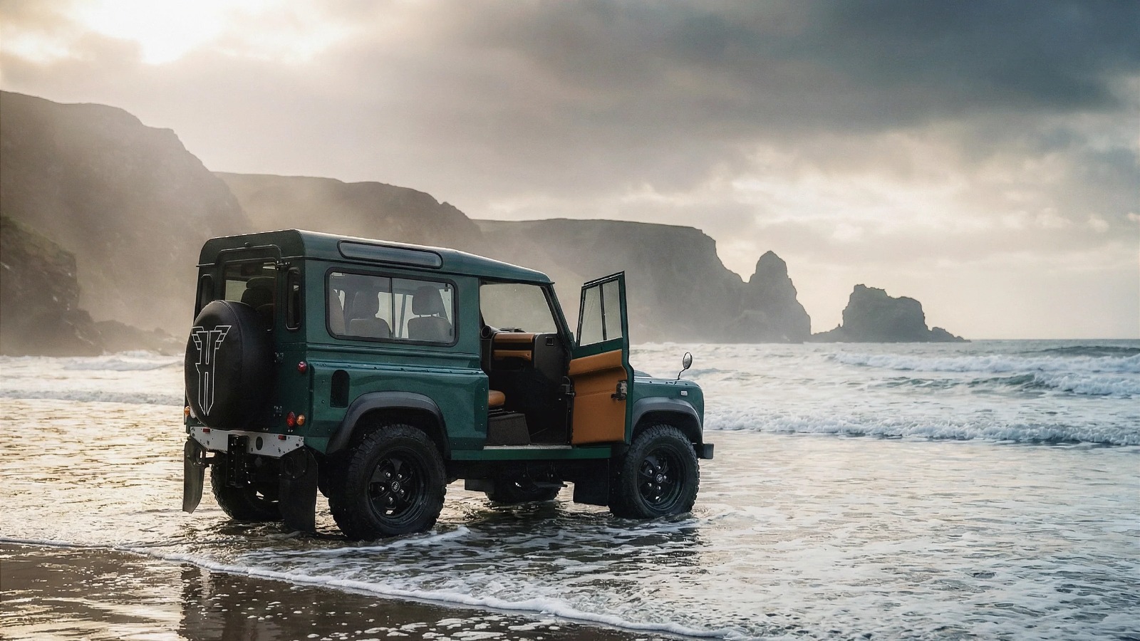 Tangan Manual Kahn Design Sulap Defender Bernama Flying Huntsman Homage II