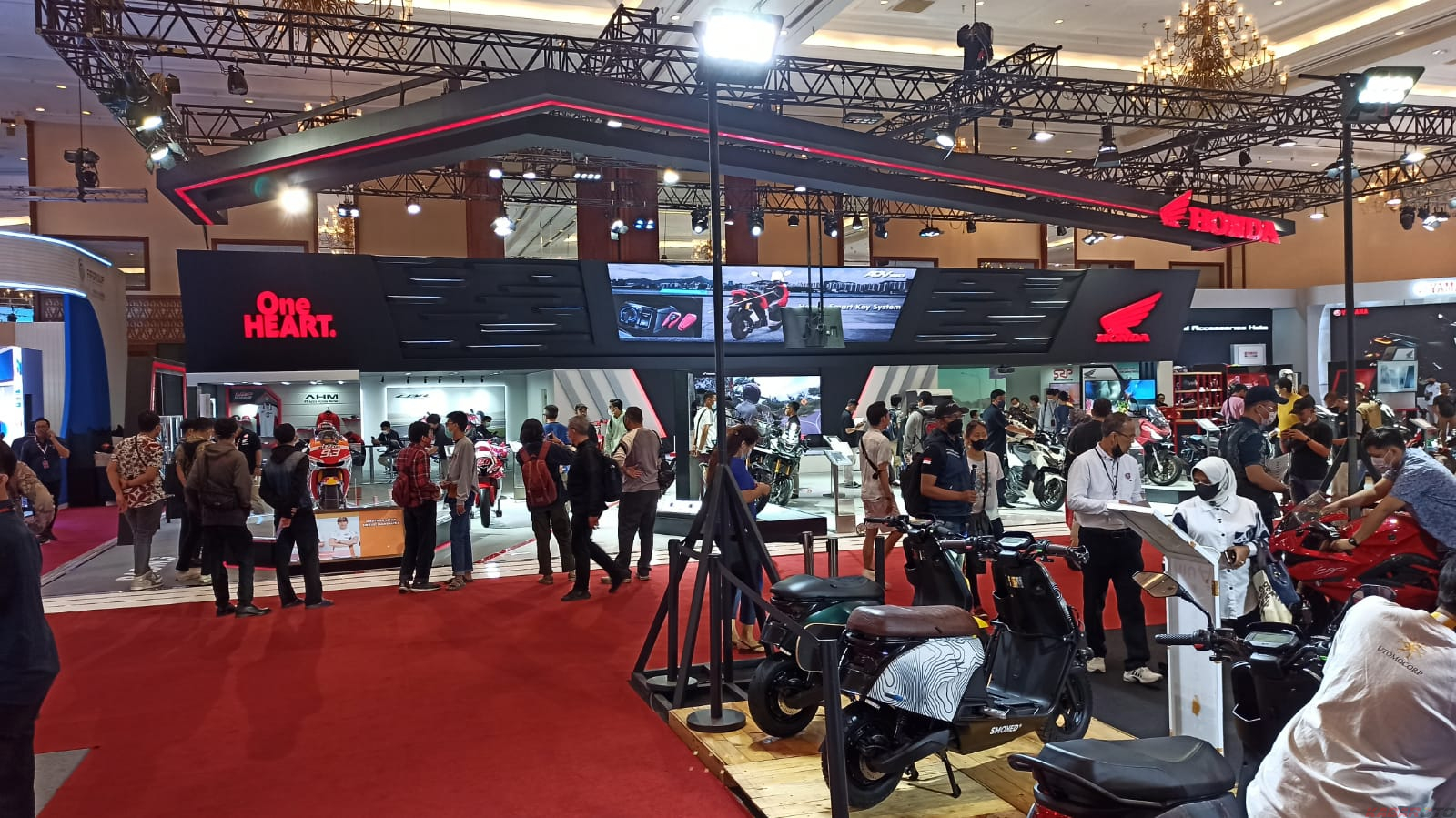 Main-main ke Booth Astra Honda Motor (AHM) di IMOS 2022, Ada Apa Saja?