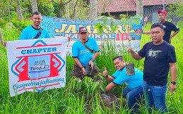 Sambut Hari Pohon Sedunia, TeRuCI Tanam 200 Bibit Pohon