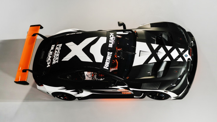 BMW M4 GT3 EVO di Fortnite dan Rocket League dalam Wujud Asli