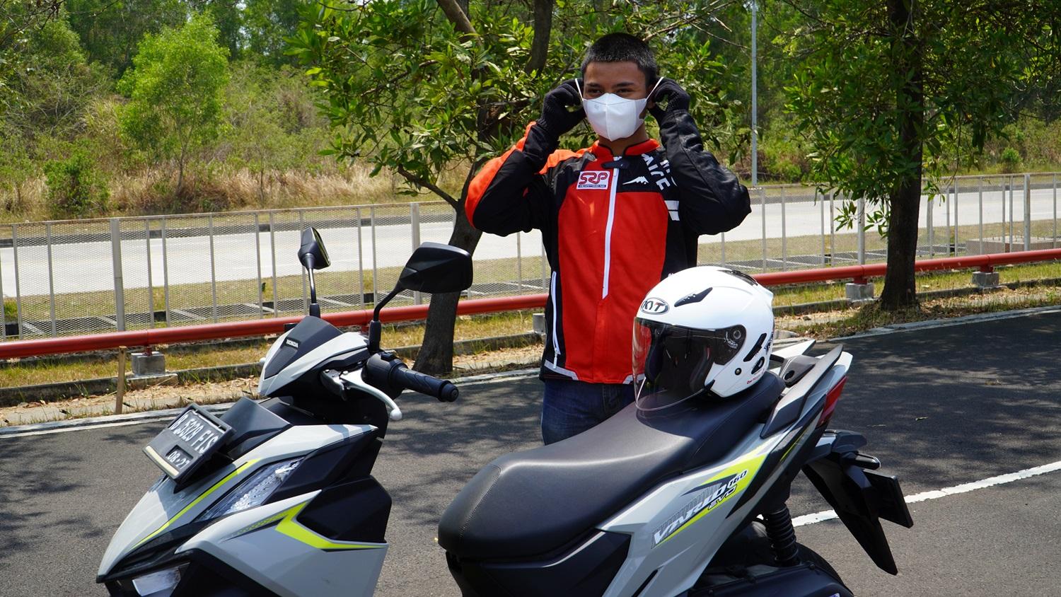 Saran Instruktur Senior Ketika Berkendara di Tengah Abu Vulkanik