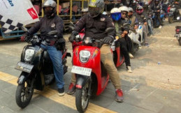 Keseruan Acara Komunitas Honda Genio Riders Bandung Rayakan Ultah ke-5