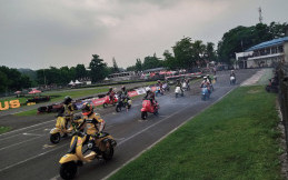 Eshark Perdana Gelar Scooter Prix 2023 di Sirkuit Sentul