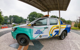 Mobil Operasional Jasamarga Disulap, Kampanyekan Penggunaan Masker